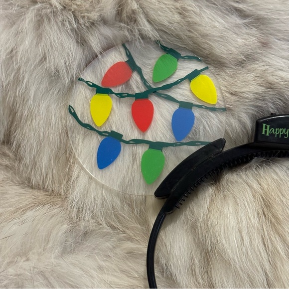 NEW LIMITED EDITION Disney Parks Christmas Light Up Mickey Ears Headband - Picture 3 of 5